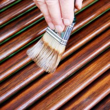 Application vernis bois marin Application vernis bois marin