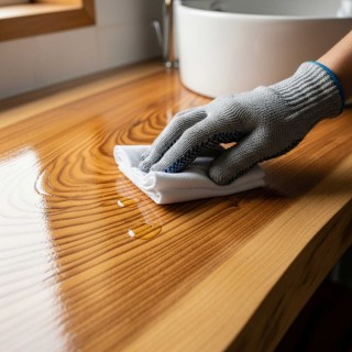 Huiler un plan de travail Huiler un plan de travail