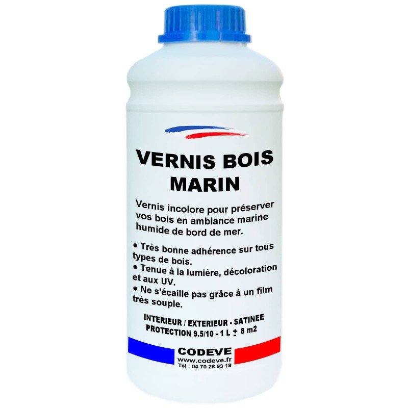 Vernis bois Marin & Chalet