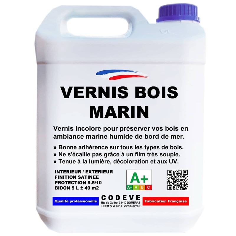 Vernis Marin - Vernis Bateau Pour Protéger les Bois de votre Navire -   - Dingue d'eau, comme vous !