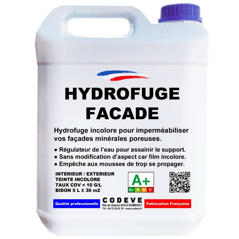 Hydrofuge façade