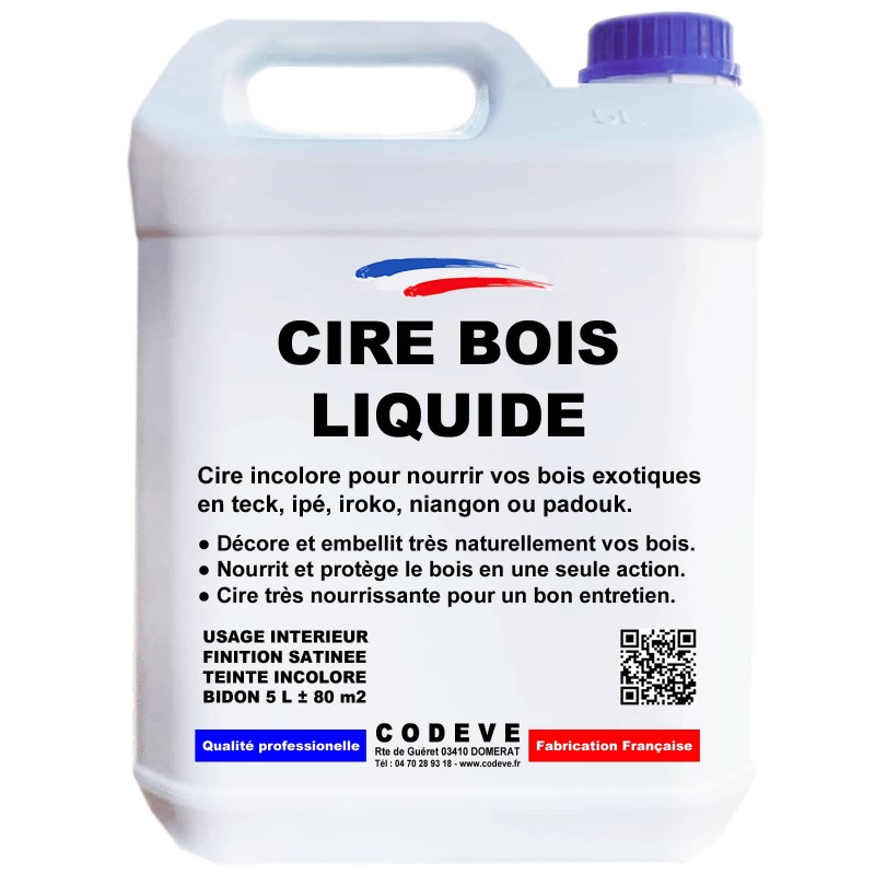 Cire Bois Liquide - 1 L - Codeve Bois