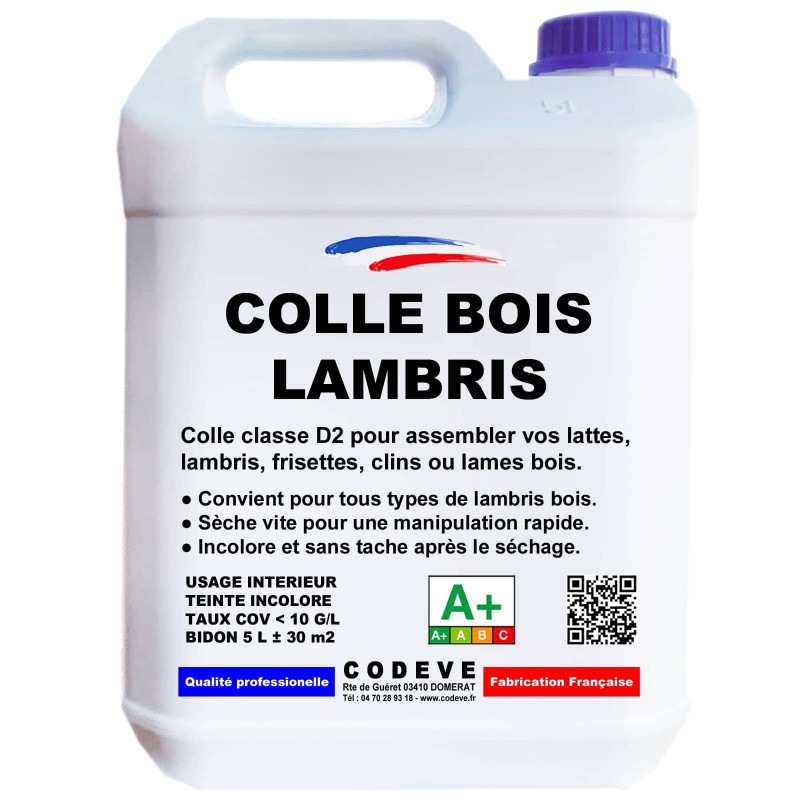 Colle lambris bois - Prix Direct Fabricant