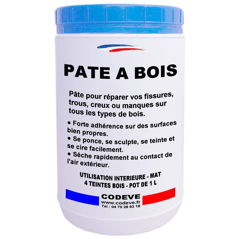 Réparer avec mastic, pâte, rebouche ou durcisseur bois - Codève