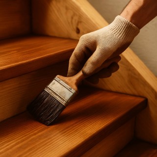 Lasurer escalier bois