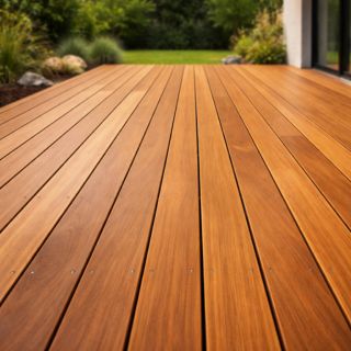 Lames de terrasse en bois de Bangkirai