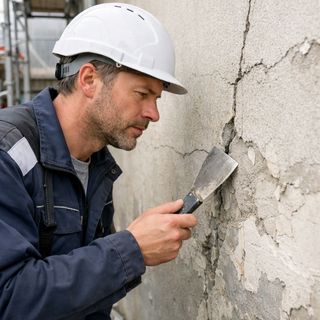 Contrôle état façade avant ravalement