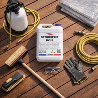 Matériel pour dégriser une terrasse en bois Matériel professionnel pour dégriser une terrasse en bois