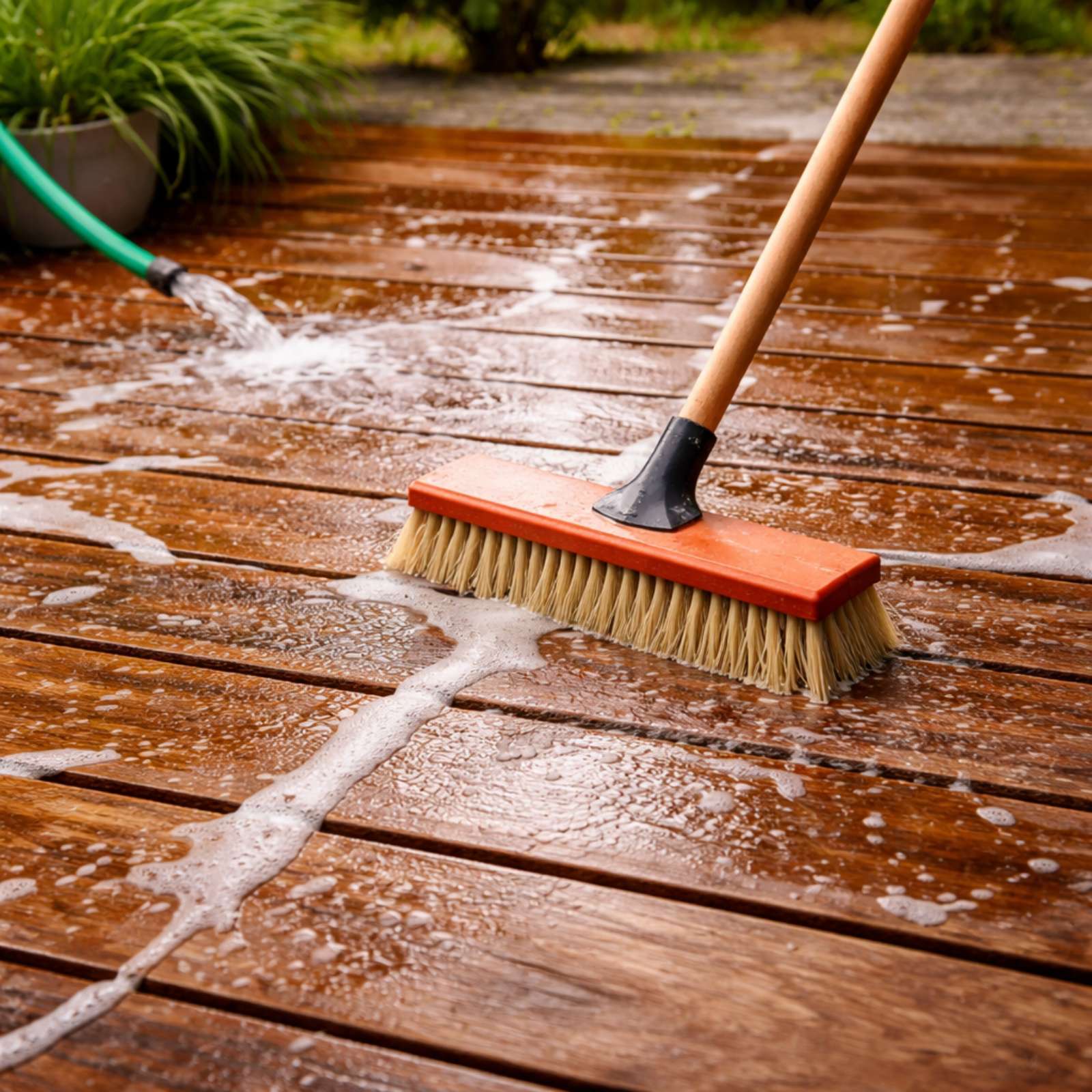 Préparation du bois avant saturateur ou huile