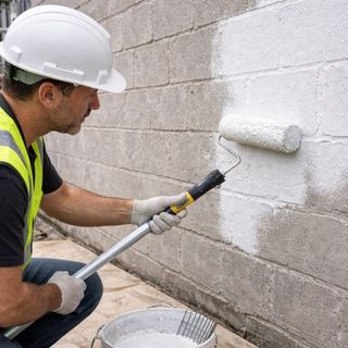 Application impression sur parpaing